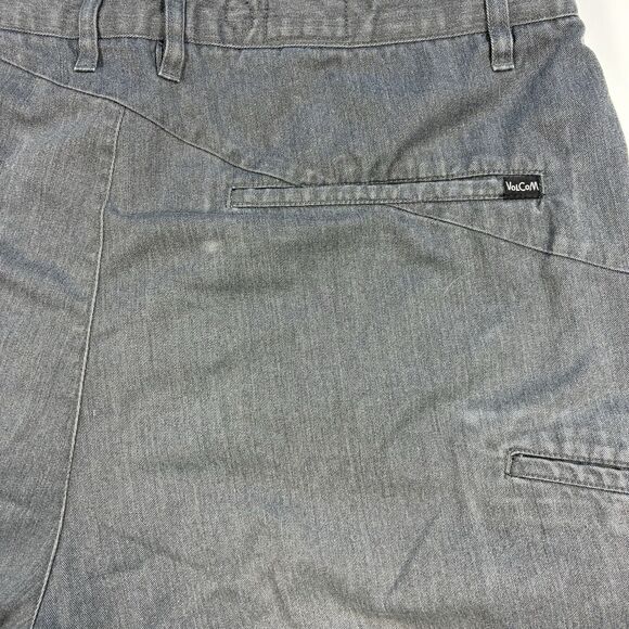 VOLCOM Mens 34" Waist gray FRIGGIN Chino Shorts 24" - Picture 8 of 10